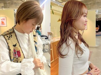スペシャルオオサカ 難波店(Special OSAKA)の写真/透明感×ダメージレスが叶う◎実力派スタイリストが手掛けるトレンドを抑えた似合わせスタイルを体感して*