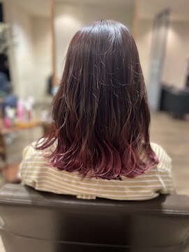 ビフィーノ ルーチェ 川西能勢口駅中店(bifino luce) Pink color