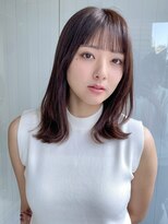 エトラ 渋谷店(etora) 小顔 フェミニンロング メルティーカラー 似合わせカット"