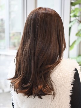 オルガ(orga) 柔らかいレイヤーセミディー