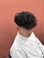 レブ 三条河原町(Reb,)&nbsp;スペインカールスパイラルパーマメンズパーマツーブロック