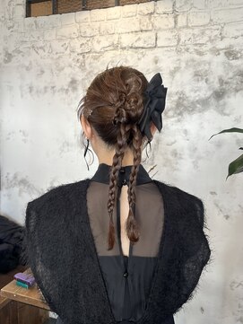 ディディ イック(didi ic) : カチモリ風お呼ばれヘア