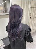 色落ちまで可愛い☆パープルカラー