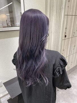 アース 新瑞橋店(HAIR&MAKE EARTH) 色落ちまで可愛い☆パープルカラー