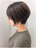 20代/30代/40代/切りっぱなし/ボブ/ミニボブ/ショート
