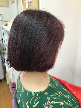 マンアンドウーマン カットハウスMAN&WOMAN 水平ボブ