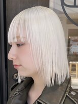 ミーム 原宿 表参道(meme)&nbsp;ホワイトカラー、ハイトーン、ブリーチカラー、ブロンド