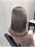ハイライトバレイヤージュケアブリーチダブルカラーラベンダー