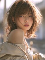 アルトリスト(Altruist Aging×HAIR&SPA) ★ダークアッシュ大人ガーリーボブ着物ミディアムレイヤーカット