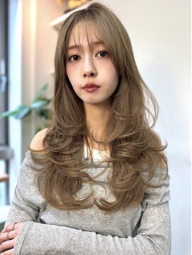 イヴォーク トーキョー(EVOKE TOKYO) 似合わせカット艶髪ミディアムレイヤーバタフライレイヤー