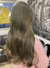 ナナナパレナ 梅田店(nanana parena)&nbsp;透け感艶髪オリーブベージュ/ミネラルたっぷり髪質改善