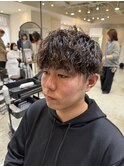 メンズスパイラルパーマ