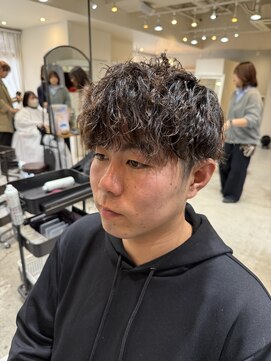サンクチュアリー 京橋店(Sanctuary) メンズスパイラルパーマ