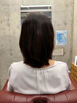アシャ ヘアー ソリューション 神戸店(asha hair solution)&nbsp;イメチェン/ピンクベージュ/アンブレラカラー/前髪/摂津本山