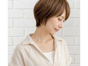 ガーデンエス 緑井店(GARDEN es)の写真/【安佐南区/緑井】老化の原因『活性酸素』カラーやパーマ後に、発生を抑え長く若々しい艶と髪質を叶える。