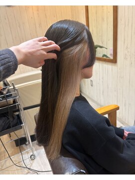 ミュミュ(mu-mu) インナーベージュイメチェン