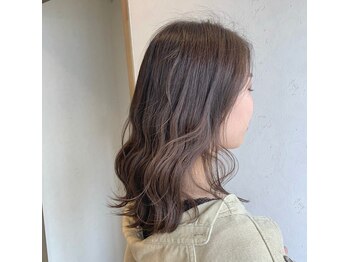 グランツ バイ ブルーム 蛍池店(GLANZ by bloom)の写真/毎朝のお手入れ簡単コテ巻き風パーマなら、理想の韓国風に◎