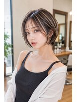バグズ(Baguz)&nbsp;透明感ハイライトの大人ハンサムショート