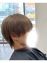 ニルバ(niLva)&nbsp;秋ヘア・艶感ナチュラルブラウン × ウルフヘア