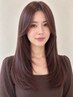 ☆平日限定☆カット＋ツヤ感・色持ちUPカラー(ブリーチなし)