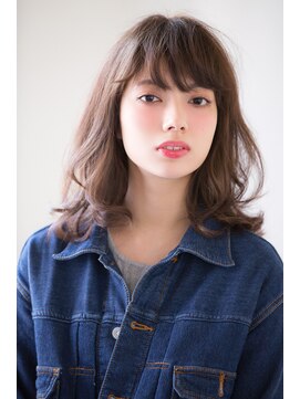 アリエッタ(aRietta) 【aRiettaスタイル】秋冬/くすみカラー/透明感/抜け感ロング