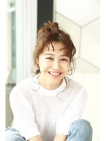 アジュール ヘアデザイン(Aｊu r hair design)&nbsp;愛されお団子アレンジ☆