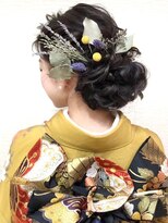 アメリ(AMELIE)&nbsp;振袖　ヘアスタイル