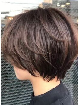 リンク LINK ヘアーサロン HAIRSALONの写真/《再現性抜群のショートカット技術が自慢◎》崩れにくく、モチもイイ♪【カット￥4400】