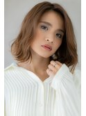 カーキベージュホイルカラールーズヘアZ戸田公園10代20代30代