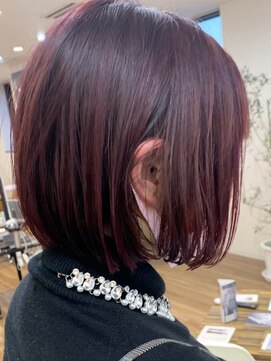 ノラキチジョウジ(NORA KICHIJOJI) #ブリーチ無し#暖色系カラー#ブラウンレッド