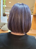 クラージュ 二十四軒店(HAIR SPACE COURAGE) ディープパープル