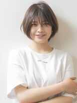 ナンプウ(Nanpu) 《Nanpu》美シルエット☆似合わせ大人前下りショートボブ◎20代