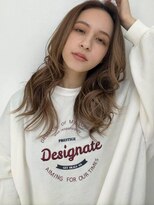 セシルへアー 福岡天神店(Cecil hair)&nbsp;ゆるふわウェーブ×かき上げバング