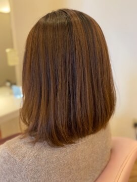 リッチアリュール(Ricci ALLURE) ナチュラルベージュ/ボブ/アースカラー/30代/40代/50代