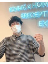 ロミーオム 本厚木(ROMMY. Homme)&nbsp;お客様スタイル☆スパイラルパーマ☆マッシュ☆