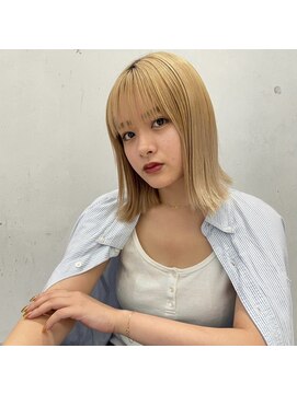 ジードットヘアー(g.hair) blonde color