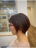 ブラウンゆとりショート