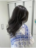 30代40代50代60代 コントラスト白髪ぼかしハイライト11