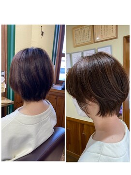 エルパライソ 鯖江店(Elparaiso) ショートボブ