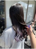 インナーカラー×ラベンダー【橋本/東橋本】