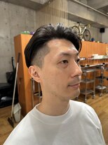 クランク(CRANK) ナチュラルツーブロック(シークレットパーマ)