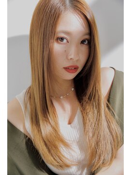 リノナ(Linona) ☆小顔効果カット インナーカラー 髪質改善 ハイライト 韓国