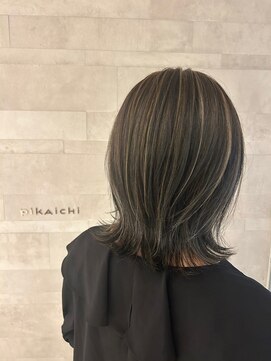 ピカイチ 上通店(pikA icHi) *pikAicHi*くびれボブ×ハイライトカラー