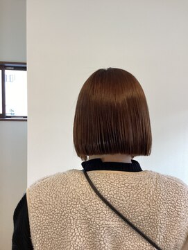 グリーン(green) 切りっぱなしボブ