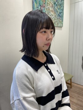 モリオフロムロンドン 大宮店(morio from London) 外ハネボブ【金山】