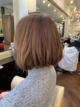 シャンプーボーイアネックス(SHAMPOO BOY Annex) おさまり重ためボブスタイルby ERINA