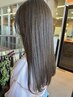 【2～3回目限定】髪質改善カラーxカットxAujua 2stepトリートメント