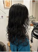 ウェーブパーマ メンズ縮毛・ブリーチ無しカラー・縮毛矯正