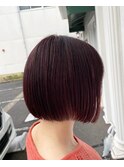 切りっぱなしボブ