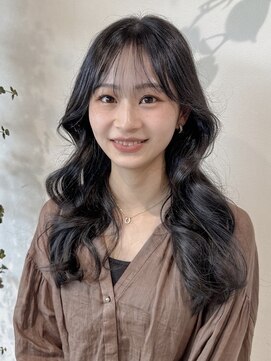 ゼスト 中野店(ZEST) 【ZEST中野/chihiro】色落ちも可愛いオリーブグレージュ